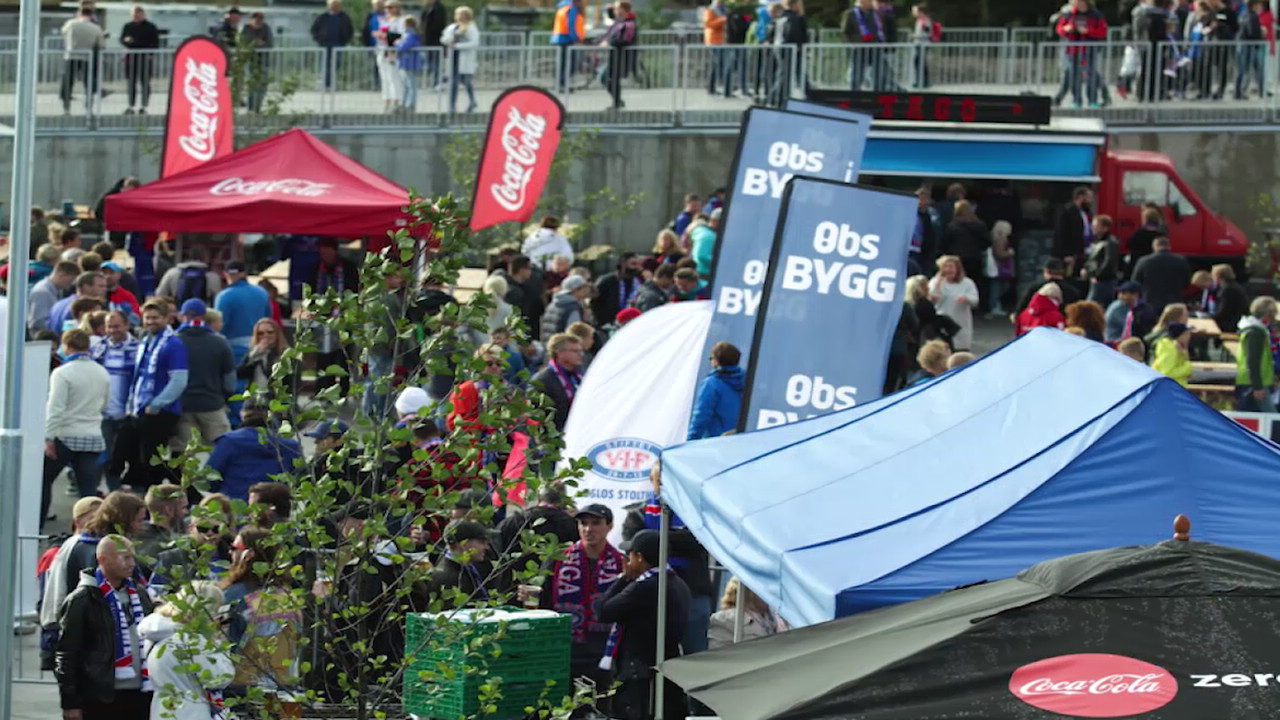 Velkommen til vår Fanzone på kampdag!